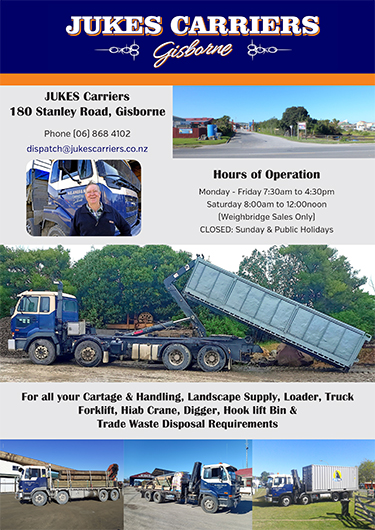 JUKES Carriers Gisborne Page 1 of 3 PDF