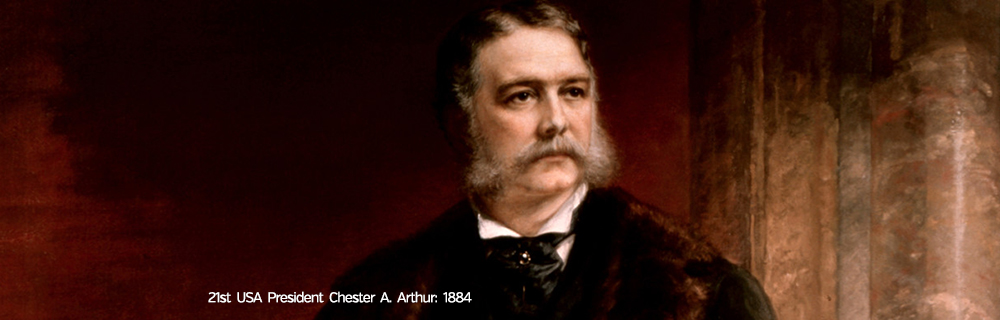 21st USA Presdent Chester A. Arthur 1000x320