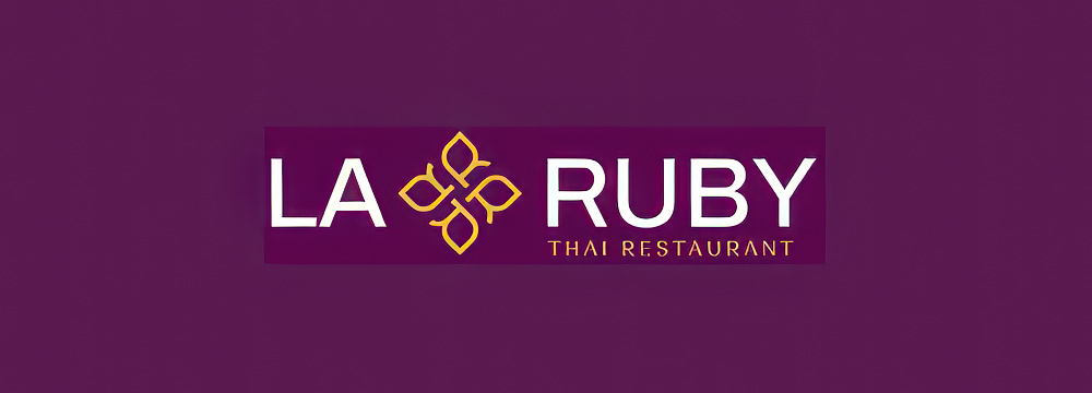 The La Ruby Thai Restaurant 1000x320