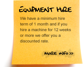 equipment hire